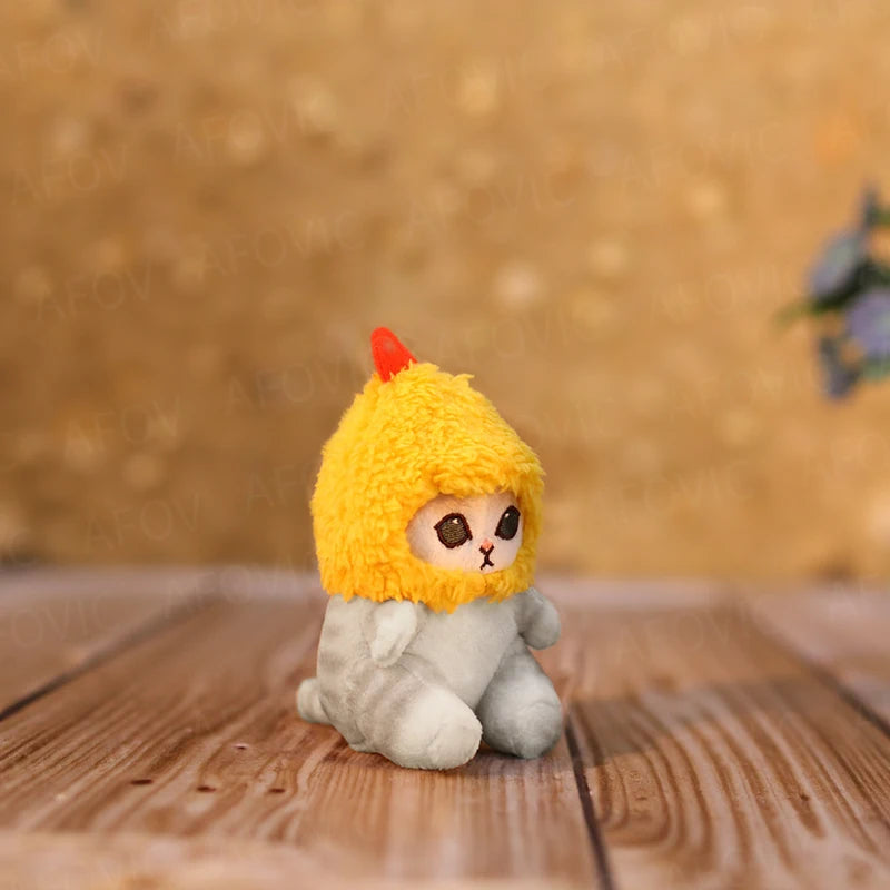 Adorable Shark Cat Plush Pendant – Cute Decor - Image 5