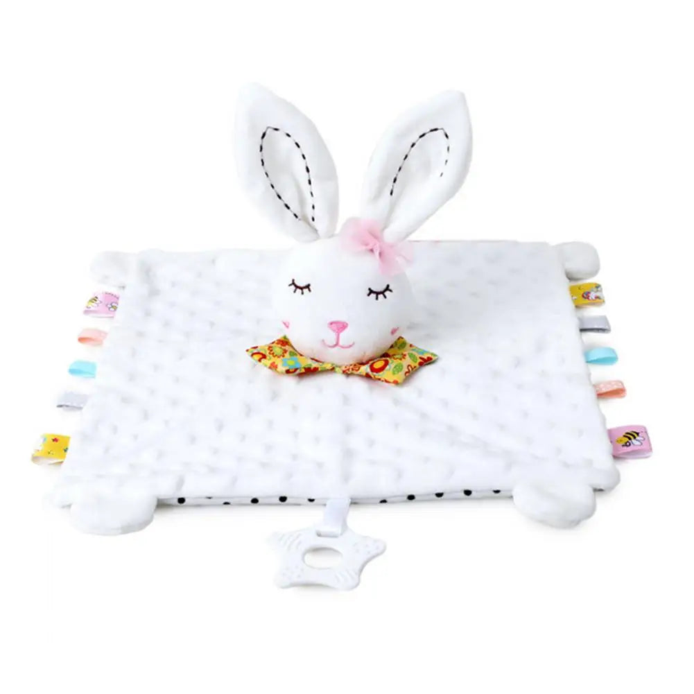 Adorable Newborn Baby Plush Toys – Comforting Animal Blankets - Image 6