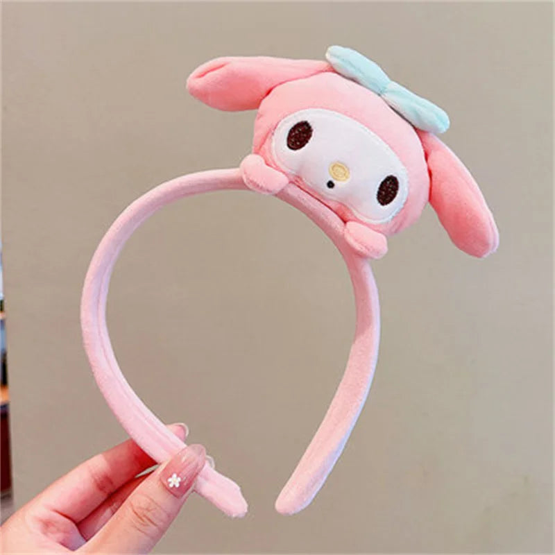 Sanrio Kuromi & Melody Plush Hairband – Practical Hair Accessory - Image 13