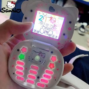 Sanrio Hello Kitty Flip Phone Kawaii K688 – Mini Phones