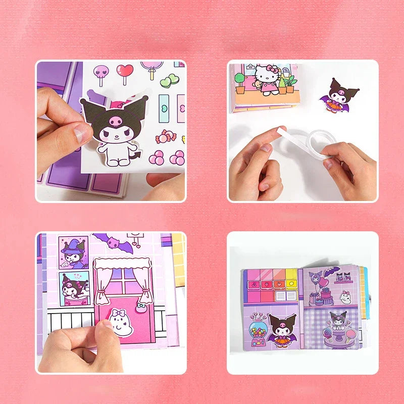 Hello Kitty & My Melody DIY Quiet Book – Kawaii Children's Gift - Image 5