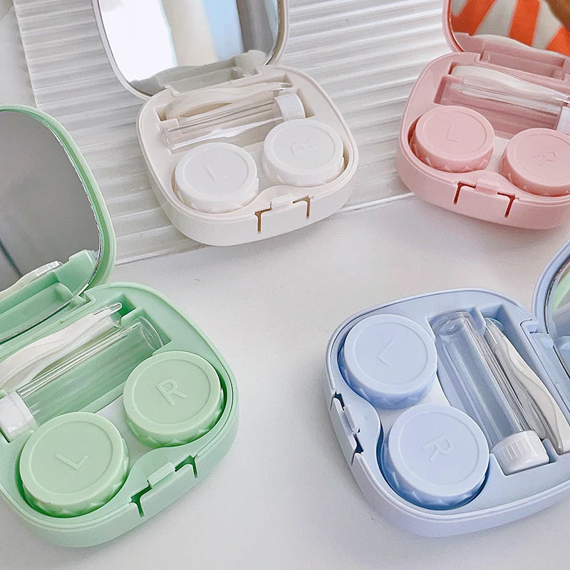 Kawaii Sanrio Contact Lenses Box – Hello Kitty, Kuromi Travel Case - Image 3