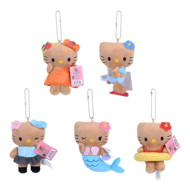 Kawaii Sanrio Hello Kitty Mermaid Keychain – Adorable Backpack Charm