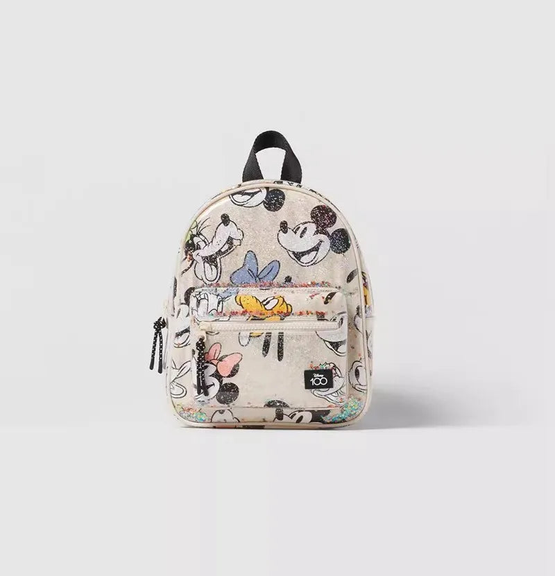 Disney Girls Backpack – Mickey Mouse Print Mini Backpack for Kids - Image 6