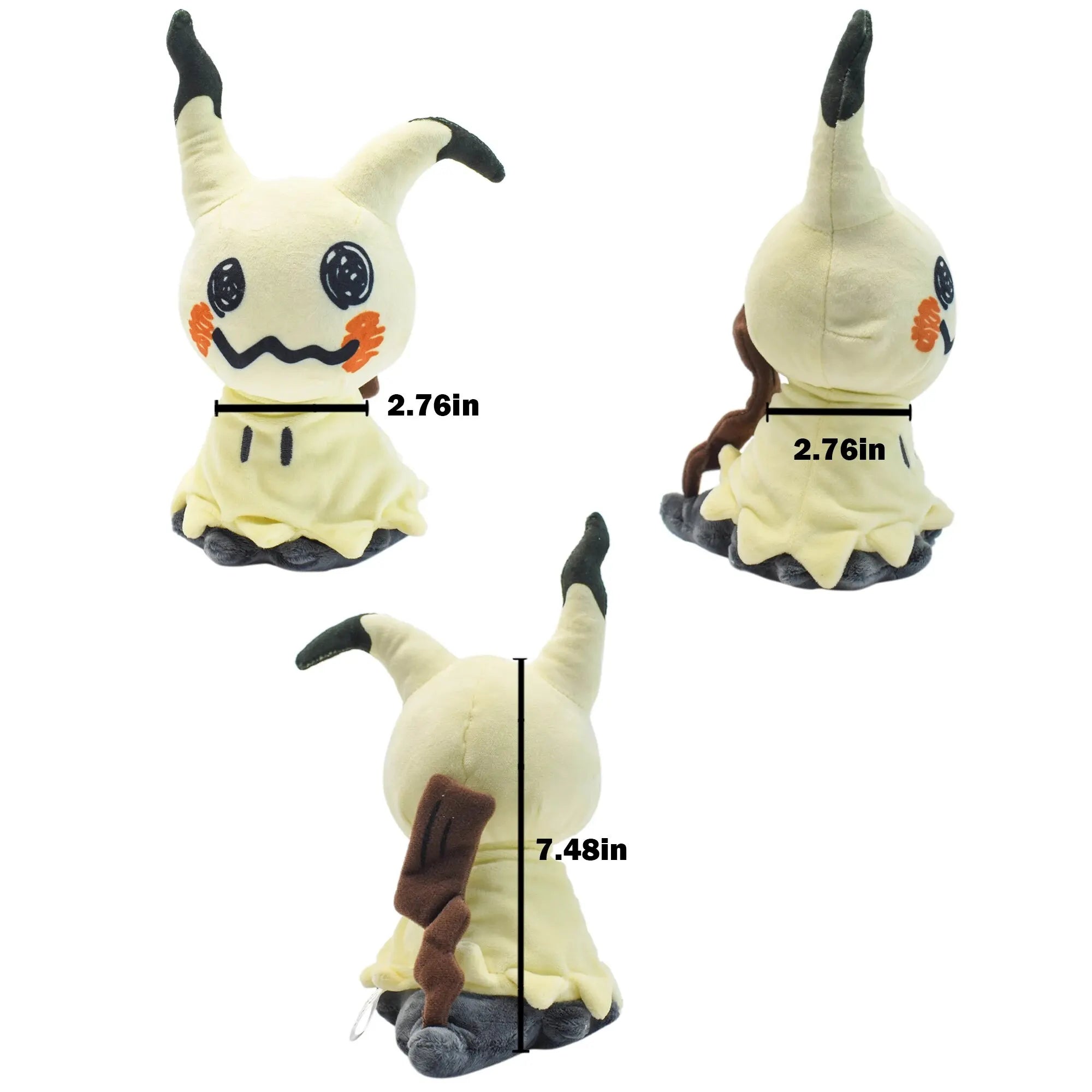 Mimikyu & Eevee Plush Toys – Perfect Gifts for Kids and Anime Fans - Image 3