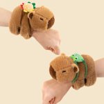 Adorable Capybara Plush Snap Wristband – Cute and Fun for Kids