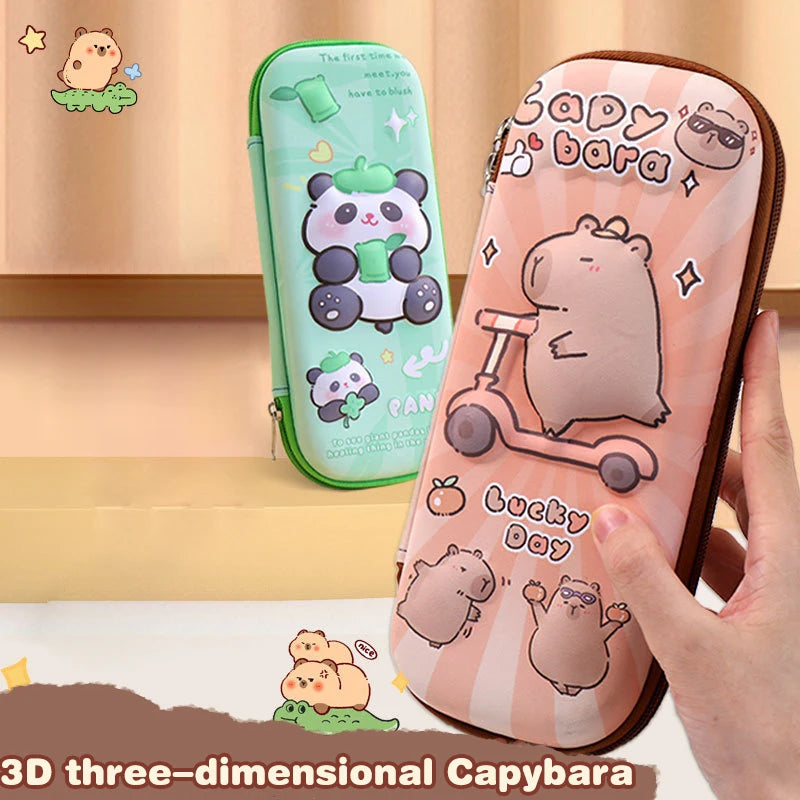 3D Capybara Pencil Case - Image 2