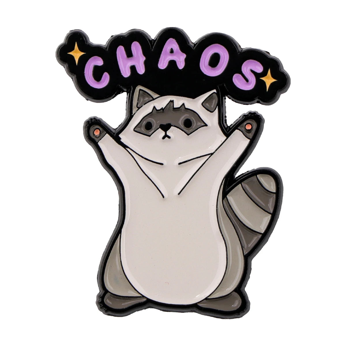 Cute Raccoon Enamel Pins – Funny Quotes Brooches for Women - Image 7