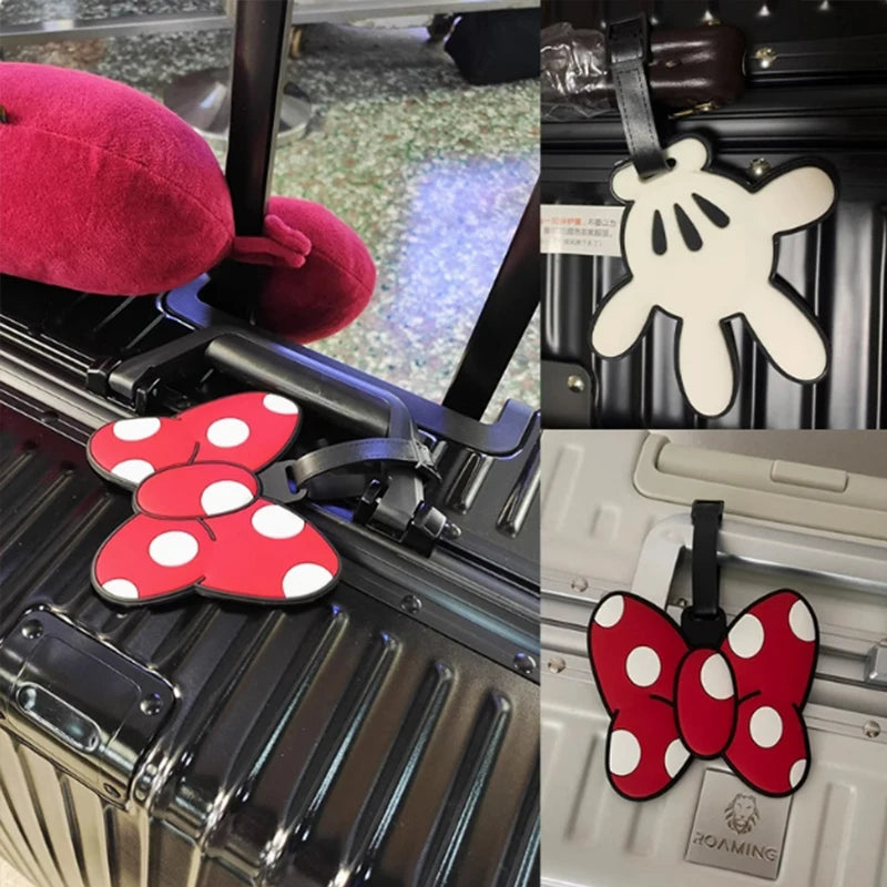 Kawaii Disney Minnie & Mickey Luggage Tags – Travel Tags - Image 2