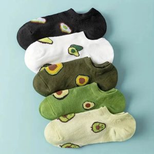 Avocado Crew Ankle Socks – Fresh & Fashionable Comfort&nbsp;