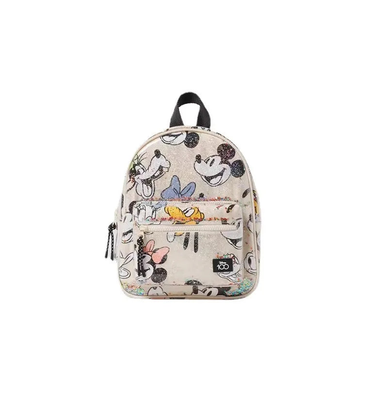 Disney Girls Backpack – Mickey Mouse Print Mini Backpack for Kids - Image 5