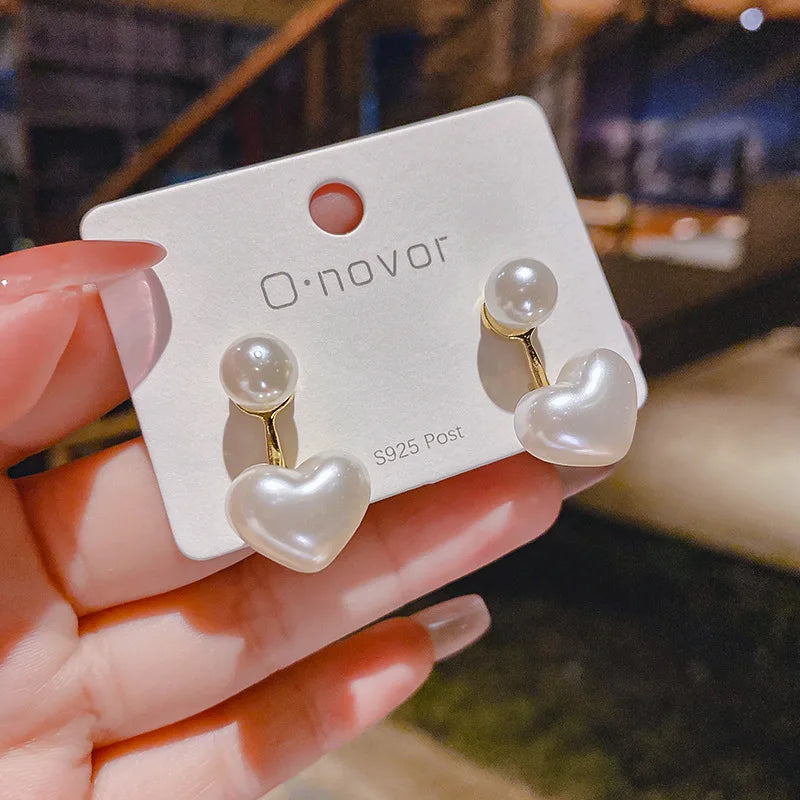 Retro Metal Gold Color Multiple Small Circle Stud Earrings  - Image 7