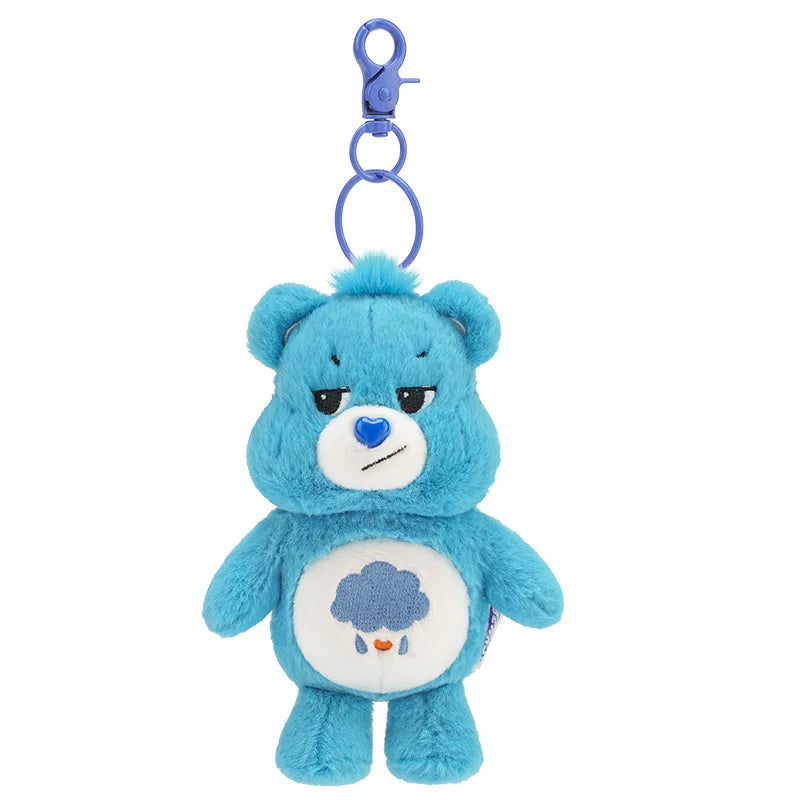 Sanrio Plush Kawaii Carebears Rainbow Bear Keychain - Image 8