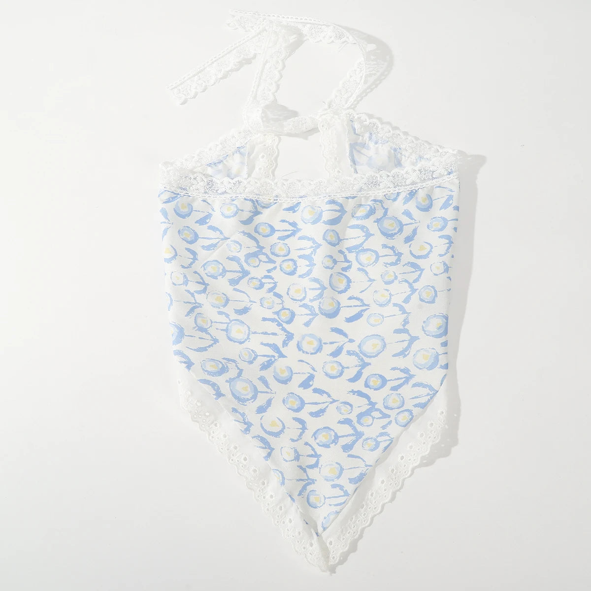 Fabric Printing Triangle Scarf Hair Bands – Floral Headbands for Women - Image 8