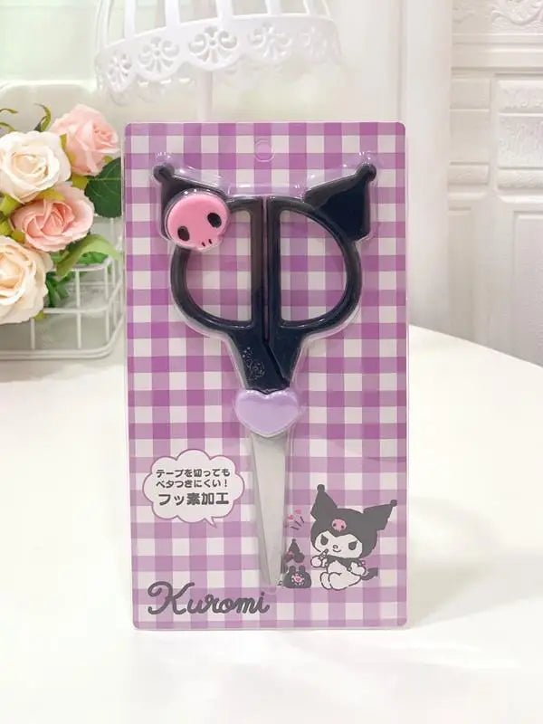 Kawaii Sanrio Kuromi & Cinnamoroll Scissors – Cute Stationery - Image 6