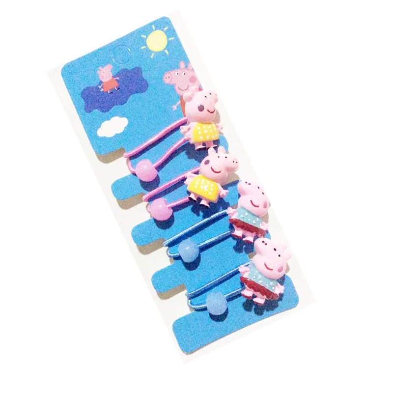 Peppa Pig Hair Accessories – Adorable Clips and Ropes for Kids - Image 11