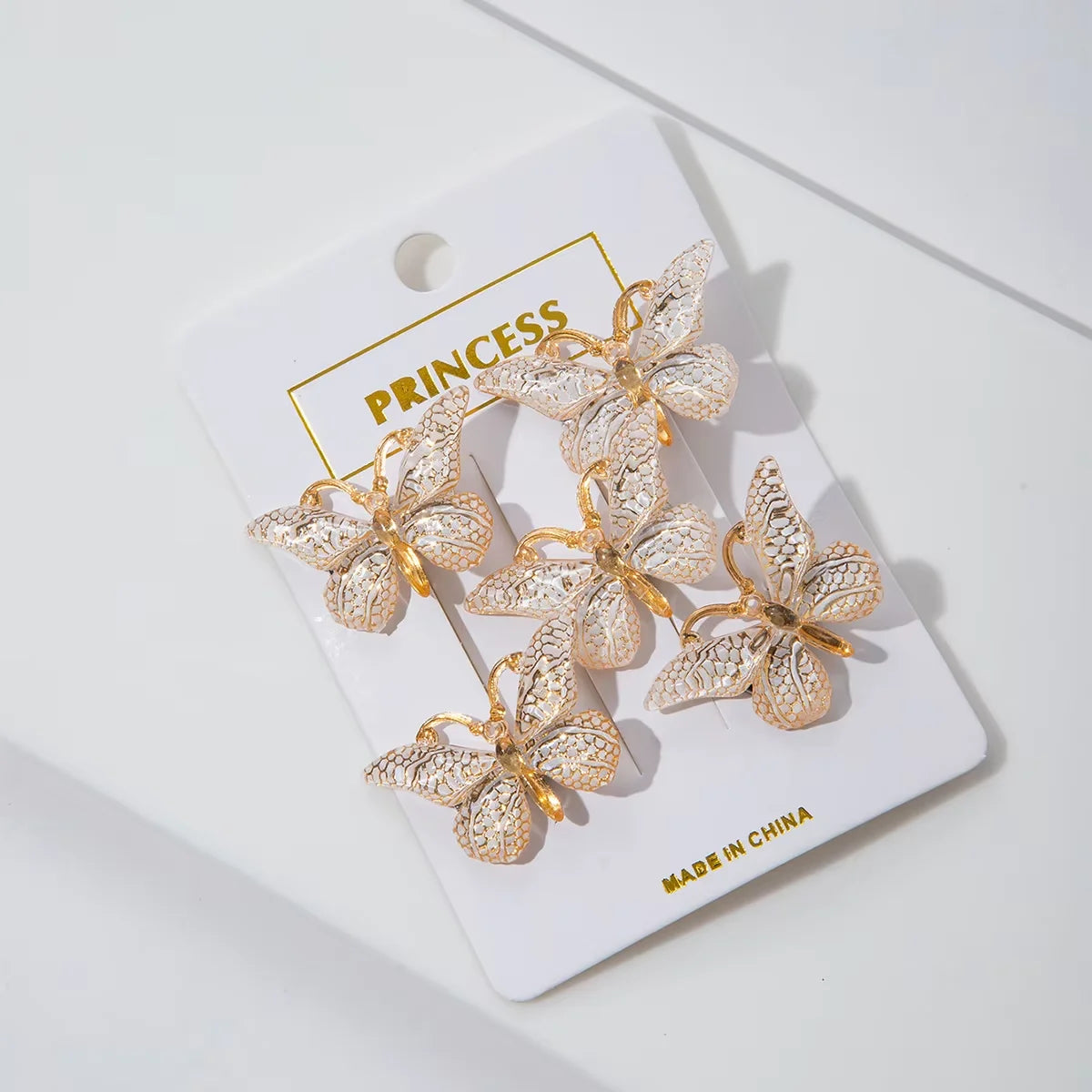 Sweet Macarons Gradient Color Butterfly Hairpins - Image 7