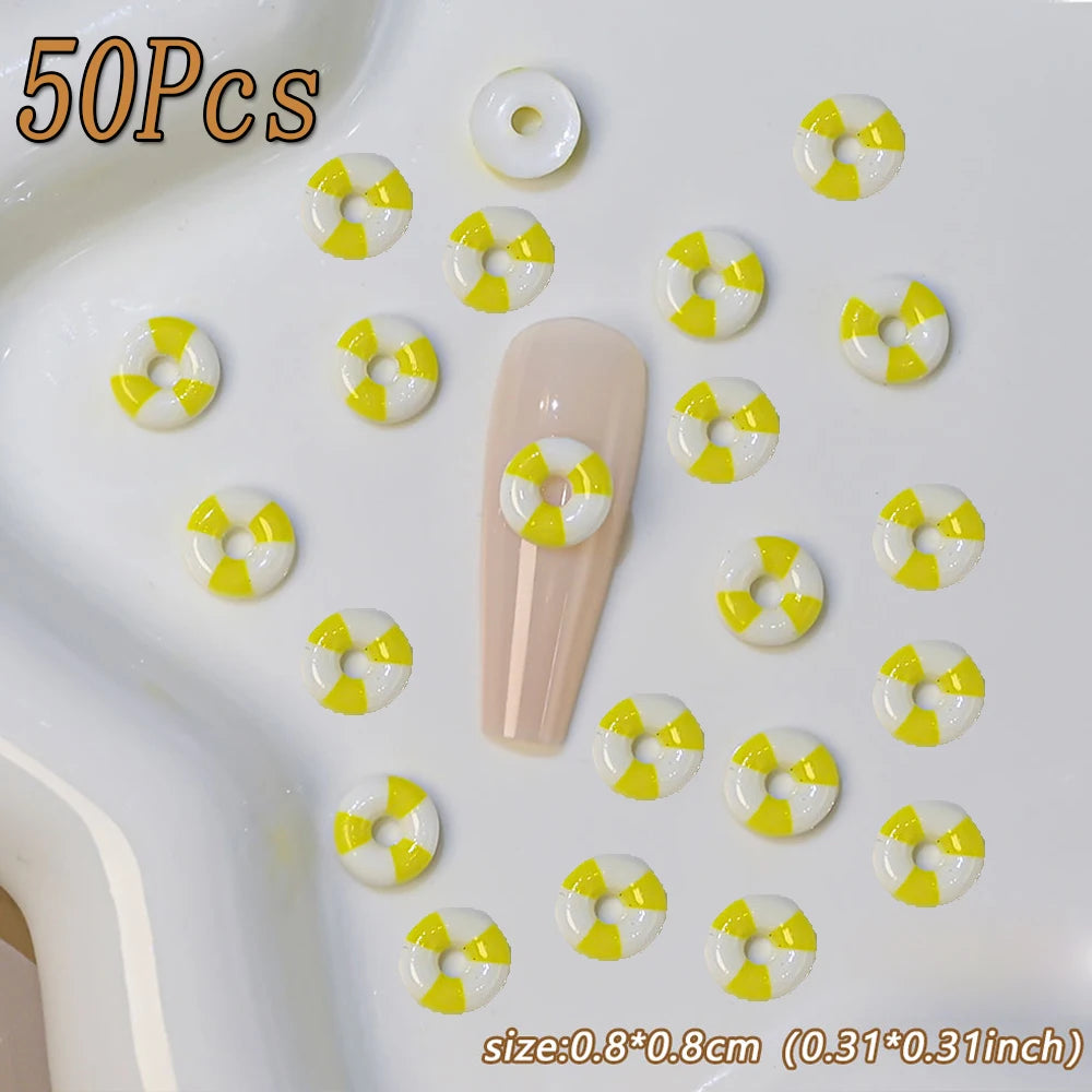 Kawaii Hello Kitty Nail Art Charms – Perfect for Summer Manicures - Image 12