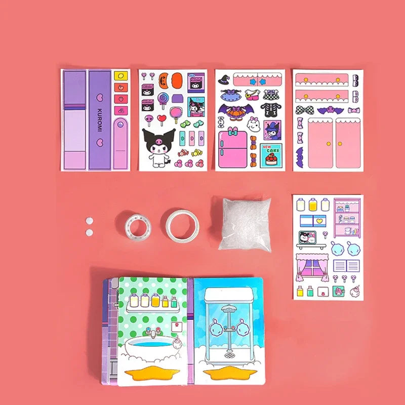 Hello Kitty & My Melody DIY Quiet Book – Kawaii Children's Gift - Image 4