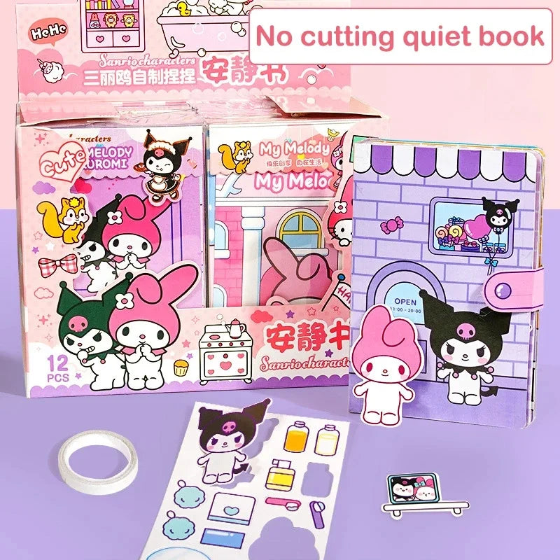 Hello Kitty & My Melody DIY Quiet Book – Kawaii Children's Gift