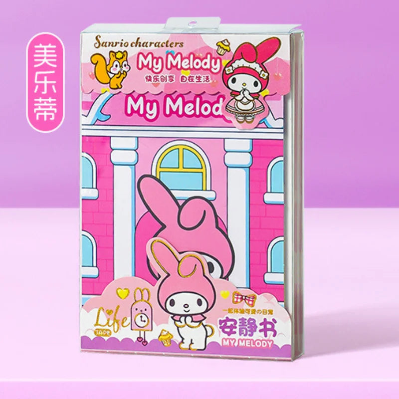 Hello Kitty & My Melody DIY Quiet Book – Kawaii Children's Gift - Image 7