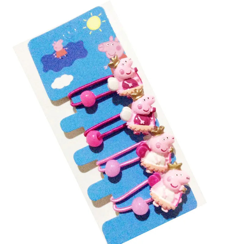 Peppa Pig Hair Accessories – Adorable Clips and Ropes for Kids - Image 12
