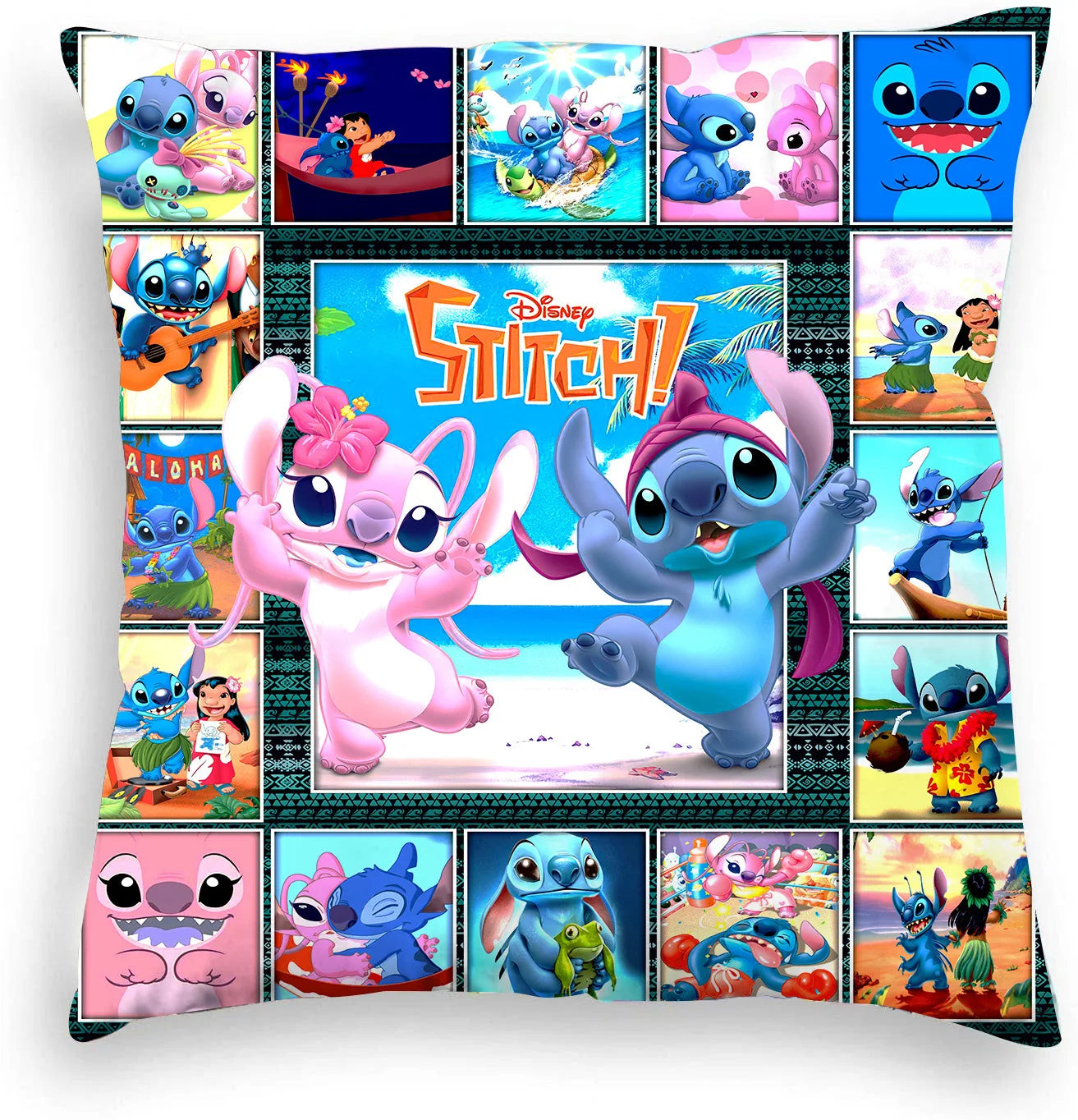 Disney Stitch Double Sided Print Pillowcase – Kawaii Room Decor - Image 7
