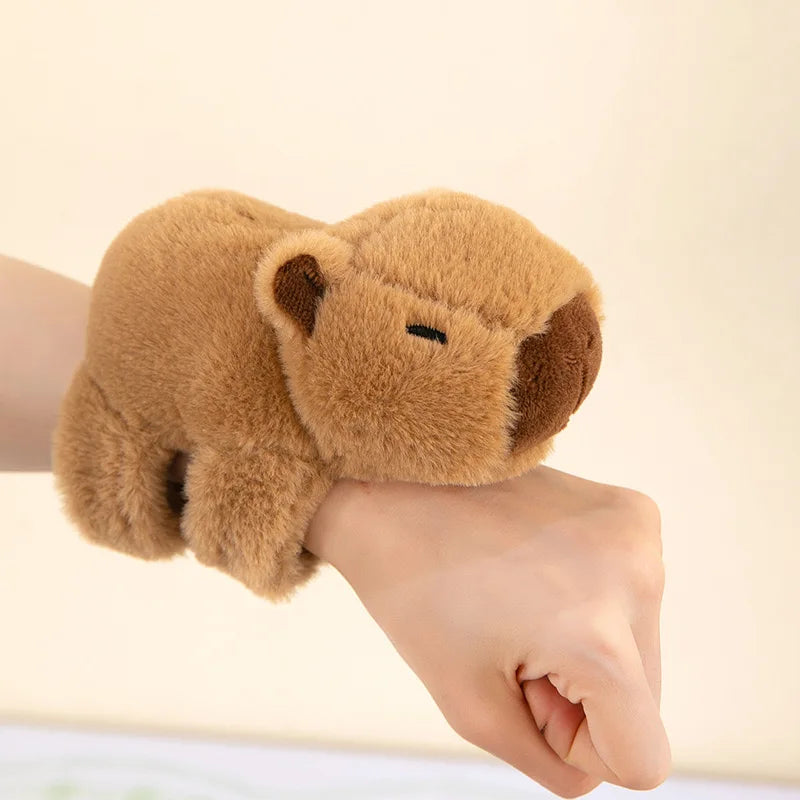 Adorable Capybara Plush Snap Wristband – Cute and Fun for Kids - Image 10