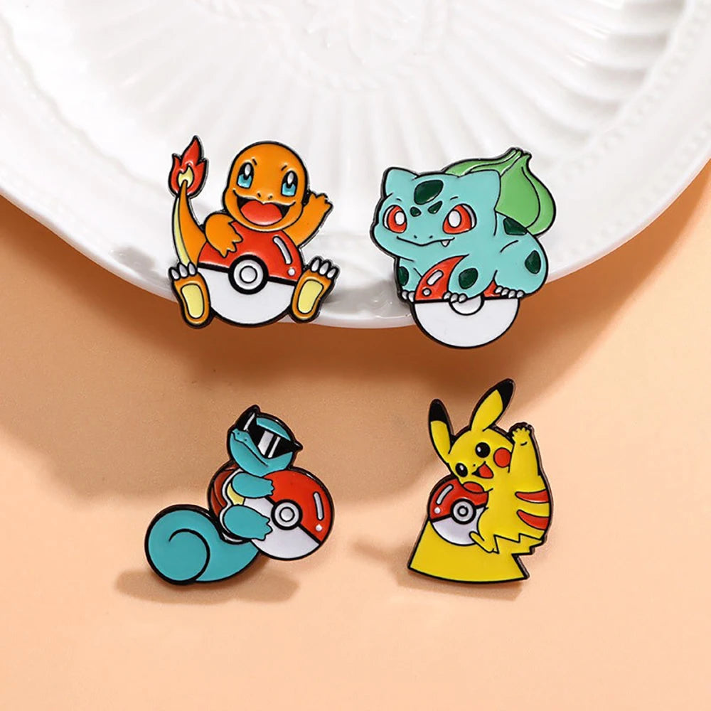 Pokemon Pikachu Anime Metal Badge Collection – Brooches for All Fans - Image 3