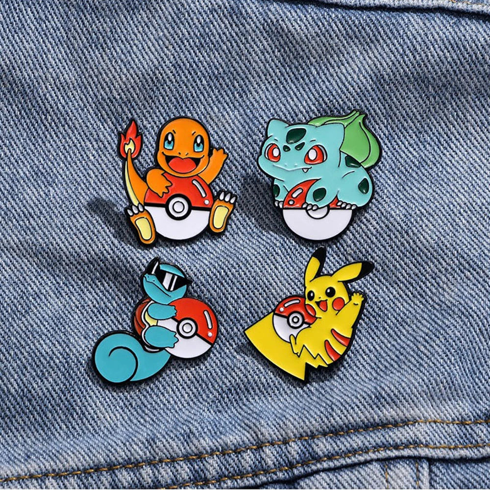 Pokemon Pikachu Anime Metal Badge Collection – Brooches for All Fans - Image 5