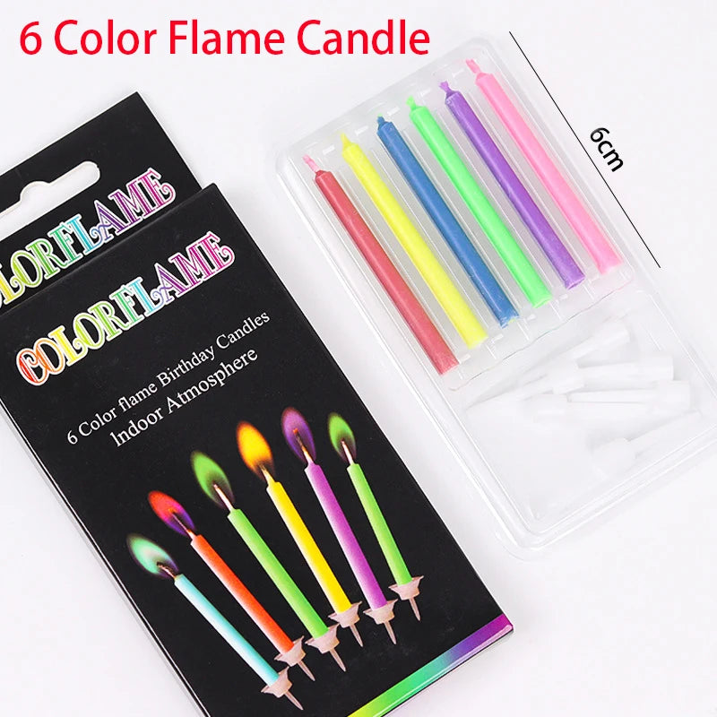 Multicolored Flame Candles - Image 8