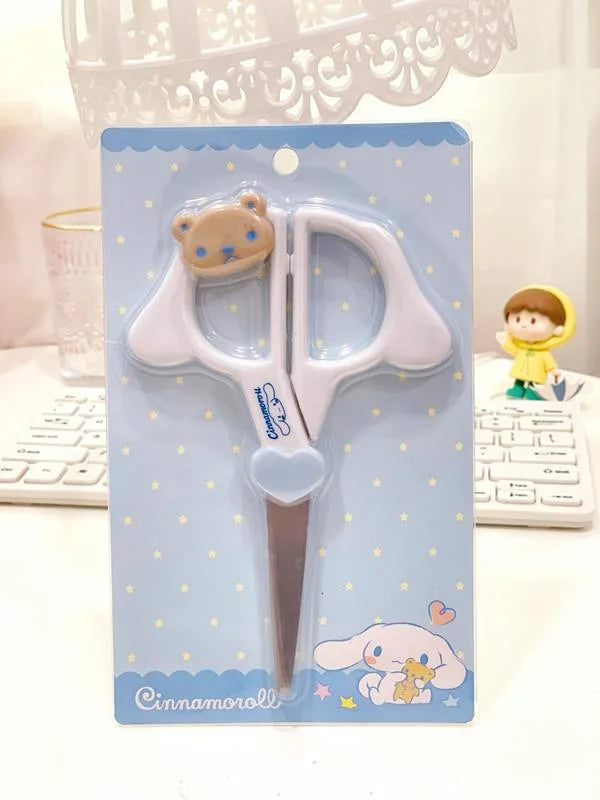Kawaii Sanrio Kuromi & Cinnamoroll Scissors – Cute Stationery - Image 8