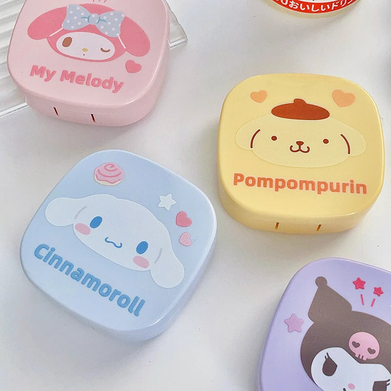 Kawaii Sanrio Contact Lenses Box – Cute and Portable Travel Case - Image 5