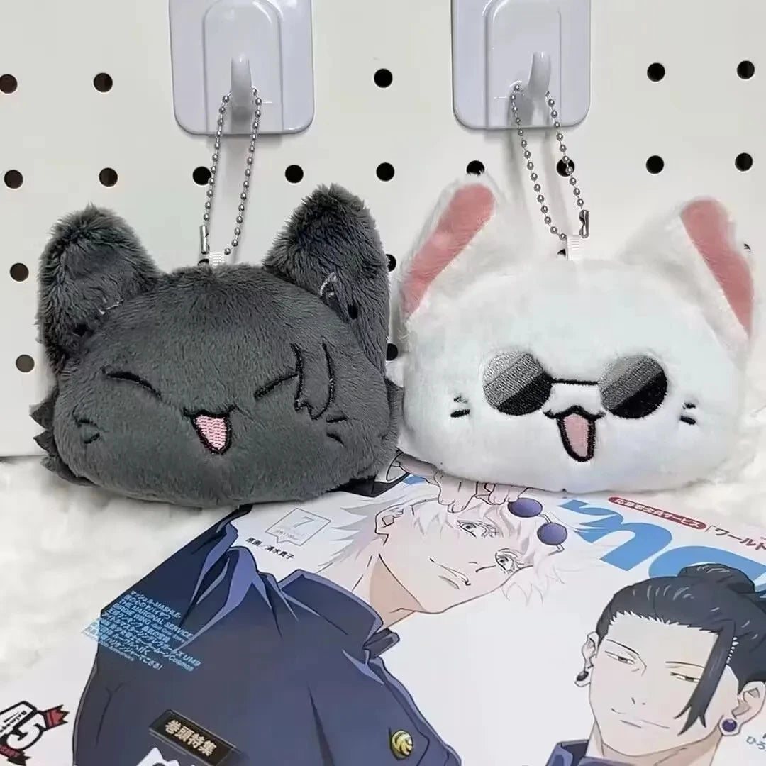 Geto Suguru and Satoru Gojo Plush Cosplay Keychains