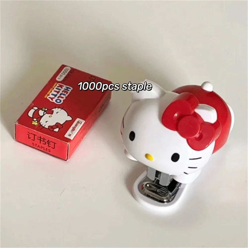 Sanrio Hello Kitty Staplers Set – Kawaii Cartoon Stationery for Students - Image 4