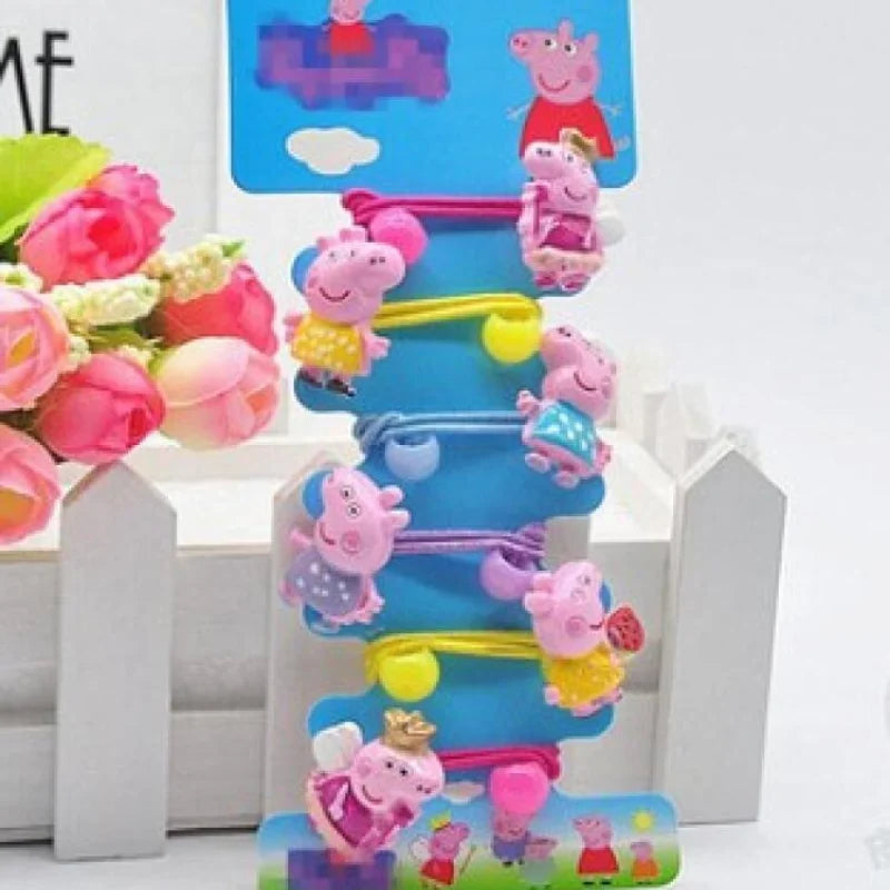 Peppa Pig Hair Accessories – Adorable Clips and Ropes for Kids - Image 4