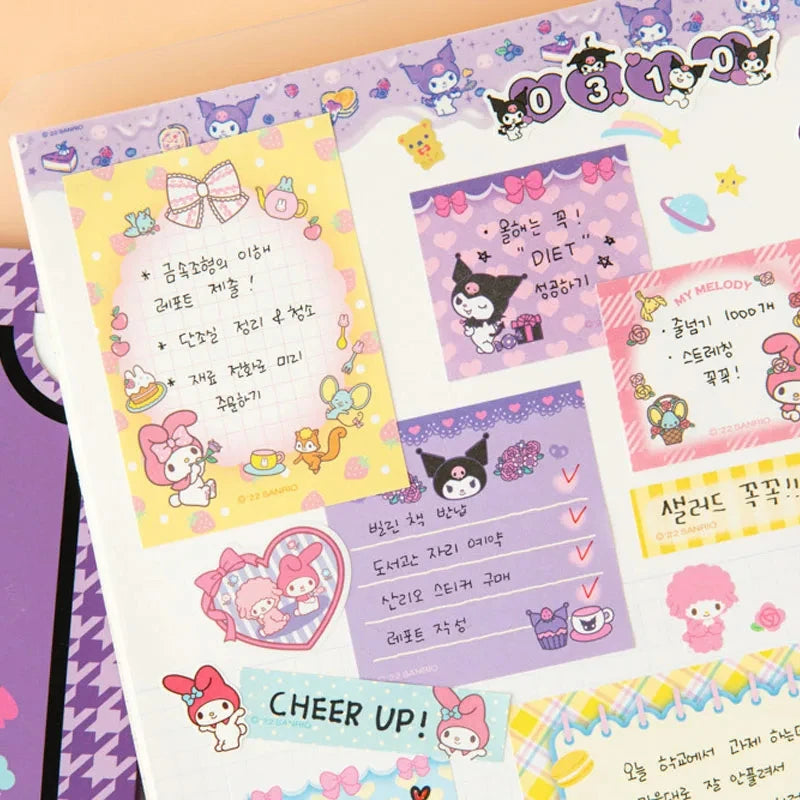 Kawaii Cute Sanrio Convenience Book – My Melody, Kuromi, Hello Kitty - Image 5