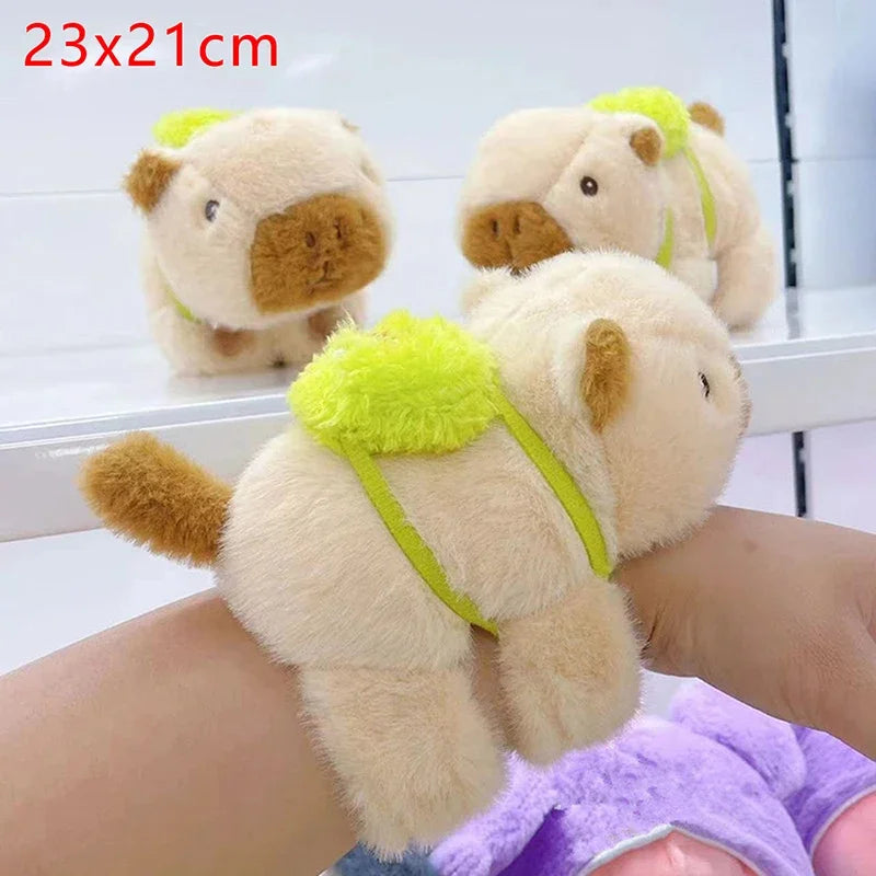 Adorable Capybara Plush Snap Wristband – Cute and Fun for Kids - Image 8