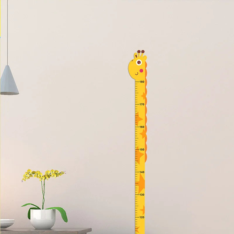 Adorable Cartoon Height Stickers for Kids' Rooms & Kindergartens - Image 6